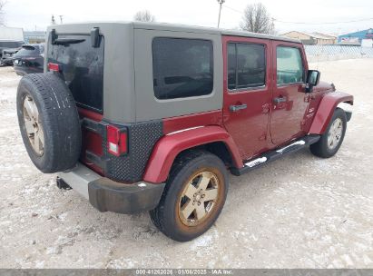 Lot #3052078410 2010 JEEP WRANGLER UNLIMITED SAHARA