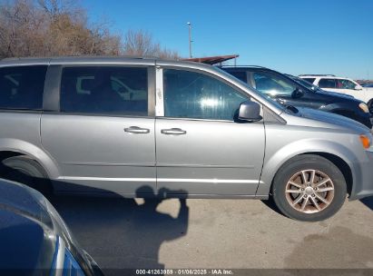 Lot #3058083923 2016 DODGE GRAND CARAVAN SXT