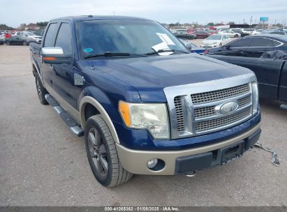 Lot #3052471866 2009 FORD F-150 FX4/KING RANCH/LARIAT/PLATINUM/XL/XLT