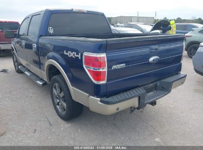 Lot #3052471866 2009 FORD F-150 FX4/KING RANCH/LARIAT/PLATINUM/XL/XLT