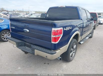 Lot #3052471866 2009 FORD F-150 FX4/KING RANCH/LARIAT/PLATINUM/XL/XLT