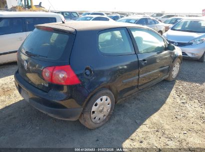 Lot #3052078394 2008 VOLKSWAGEN RABBIT S