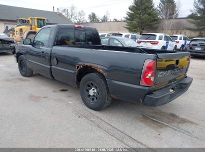 Lot #3056064056 2005 CHEVROLET SILVERADO 1500 WORK TRUCK