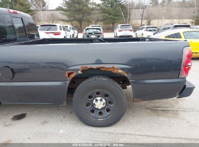 Lot #3056064056 2005 CHEVROLET SILVERADO 1500 WORK TRUCK