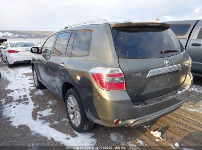 Lot #3056063989 2008 TOYOTA HIGHLANDER HYBRID