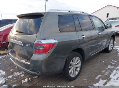 Lot #3056063989 2008 TOYOTA HIGHLANDER HYBRID