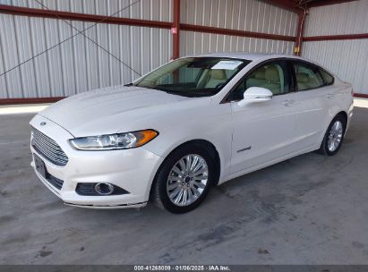 Lot #3053067376 2016 FORD FUSION HYBRID SE