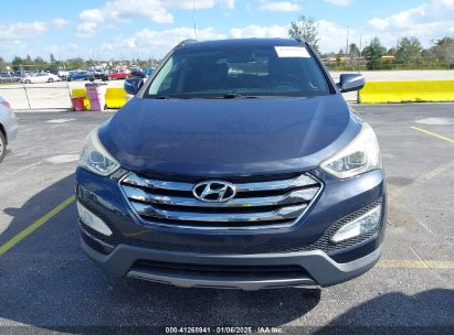 Lot #3050075991 2014 HYUNDAI SANTA FE SPORT 2.4L