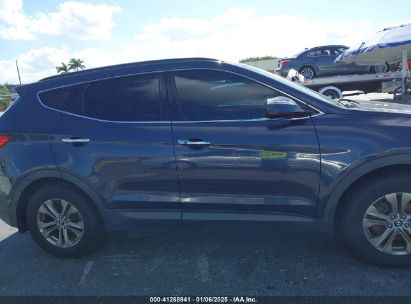 Lot #3050075991 2014 HYUNDAI SANTA FE SPORT 2.4L