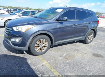 Lot #3050075991 2014 HYUNDAI SANTA FE SPORT 2.4L