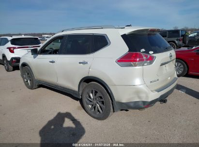 Lot #3052078362 2015 NISSAN ROGUE SL