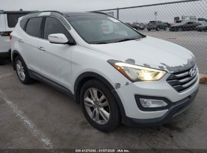 Lot #3056474601 2014 HYUNDAI SANTA FE SPORT 2.0L TURBO