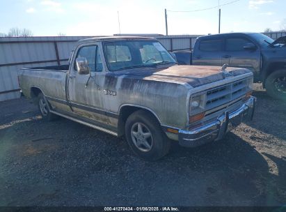 Lot #3056468401 1987 DODGE D-SERIES D150