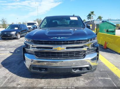 Lot #3050075833 2021 CHEVROLET SILVERADO 1500 4WD  STANDARD BED LT