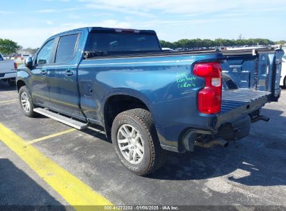 Lot #3050075833 2021 CHEVROLET SILVERADO 1500 4WD  STANDARD BED LT