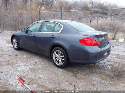 Lot #3056468384 2011 INFINITI G37X