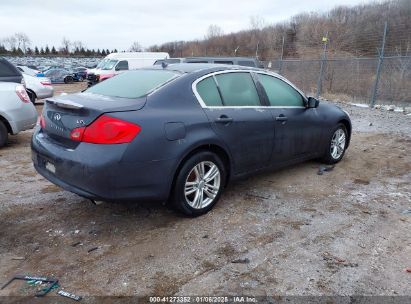 Lot #3056468384 2011 INFINITI G37X