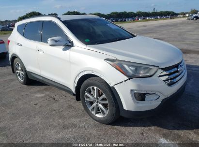 Lot #3050075819 2014 HYUNDAI SANTA FE SPORT 2.0L TURBO