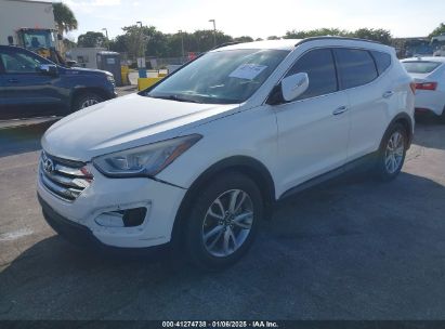 Lot #3050075819 2014 HYUNDAI SANTA FE SPORT 2.0L TURBO