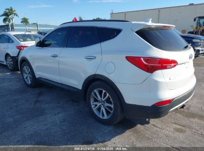 Lot #3050075819 2014 HYUNDAI SANTA FE SPORT 2.0L TURBO