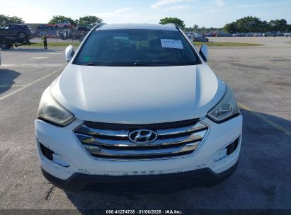 Lot #3050075819 2014 HYUNDAI SANTA FE SPORT 2.0L TURBO