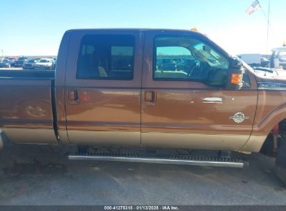 Lot #3052078336 2011 FORD F-350 LARIAT