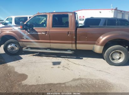 Lot #3052078336 2011 FORD F-350 LARIAT