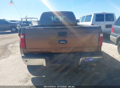 Lot #3052078336 2011 FORD F-350 LARIAT