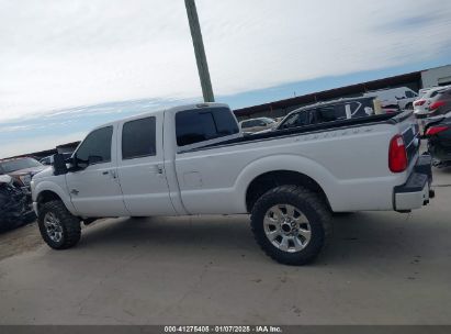 Lot #3052078340 2014 FORD F-350 LARIAT