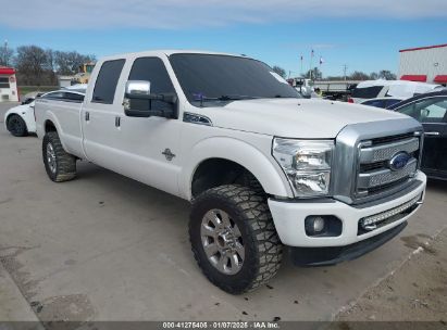 Lot #3052078340 2014 FORD F-350 LARIAT