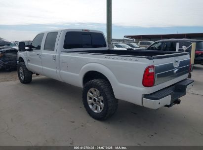 Lot #3052078340 2014 FORD F-350 LARIAT