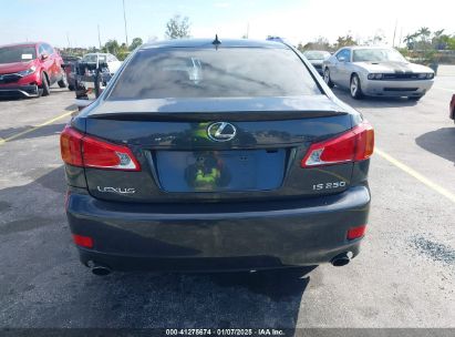 Lot #3050075814 2010 LEXUS IS 250 BASE (A6)