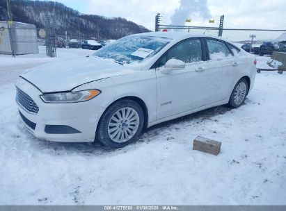 Lot #3051089663 2015 FORD FUSION HYBRID SE