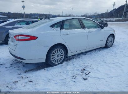 Lot #3051089663 2015 FORD FUSION HYBRID SE