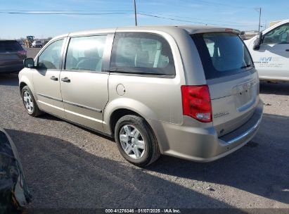 Lot #3057077513 2012 DODGE GRAND CARAVAN SE/AVP