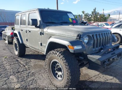 Lot #3053067080 2020 JEEP WRANGLER UNLIMITED SPORT S 4X4