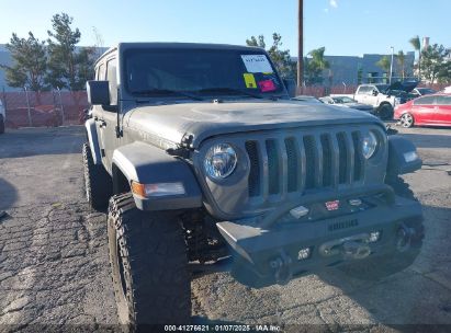 Lot #3053067080 2020 JEEP WRANGLER UNLIMITED SPORT S 4X4