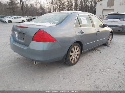 Lot #3053049794 2007 HONDA ACCORD 3.0 SE