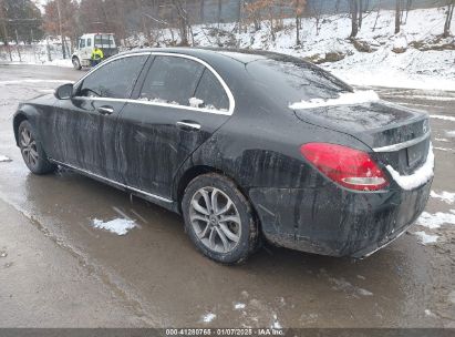 Lot #3051089645 2017 MERCEDES-BENZ C 300 4MATIC/LUXURY 4MATIC/SPORT 4MATIC