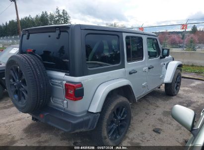 Lot #3056475794 2023 JEEP WRANGLER 4XE SAHARA 4X4