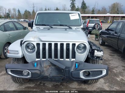 Lot #3056475794 2023 JEEP WRANGLER 4XE SAHARA 4X4