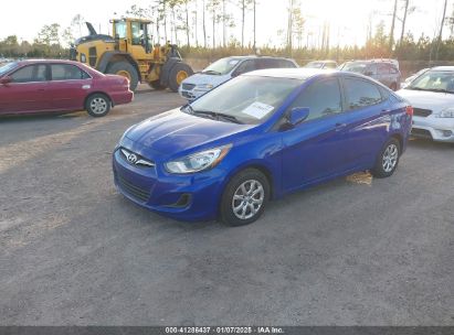 Lot #3052068522 2013 HYUNDAI ACCENT GLS