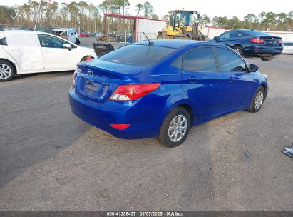 Lot #3052068522 2013 HYUNDAI ACCENT GLS