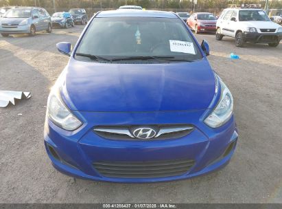 Lot #3052068522 2013 HYUNDAI ACCENT GLS