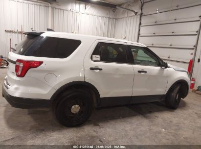 Lot #3052077904 2018 FORD POLICE INTERCEPTOR UTILITY