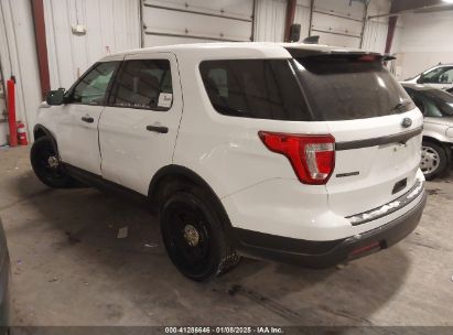 Lot #3052077904 2018 FORD POLICE INTERCEPTOR UTILITY