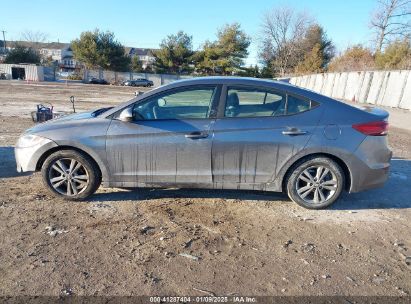 Lot #3053049729 2017 HYUNDAI ELANTRA SE