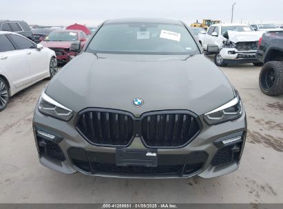 Lot #3052077895 2021 BMW X6 SDRIVE40I