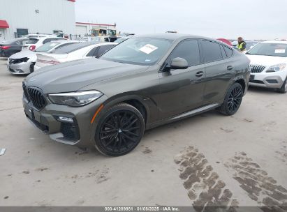 Lot #3052077895 2021 BMW X6 SDRIVE40I