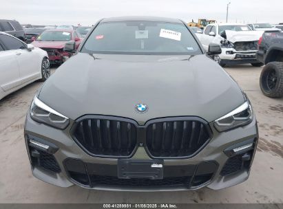 Lot #3052077895 2021 BMW X6 SDRIVE40I